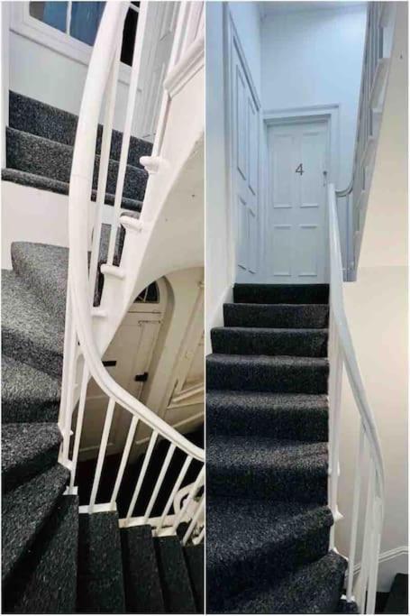 Flat 4 Marine Parade House, 1 East Cliff- Next To Dover Port, White Cliffs, Beach, Castle Luaran gambar