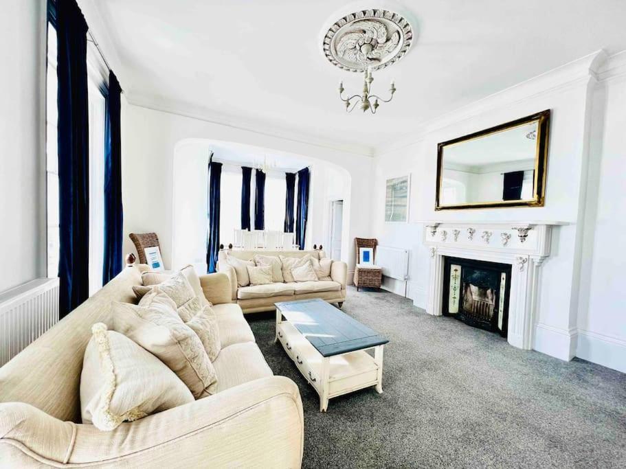 Flat 4 Marine Parade House, 1 East Cliff- Next To Dover Port, White Cliffs, Beach, Castle Luaran gambar