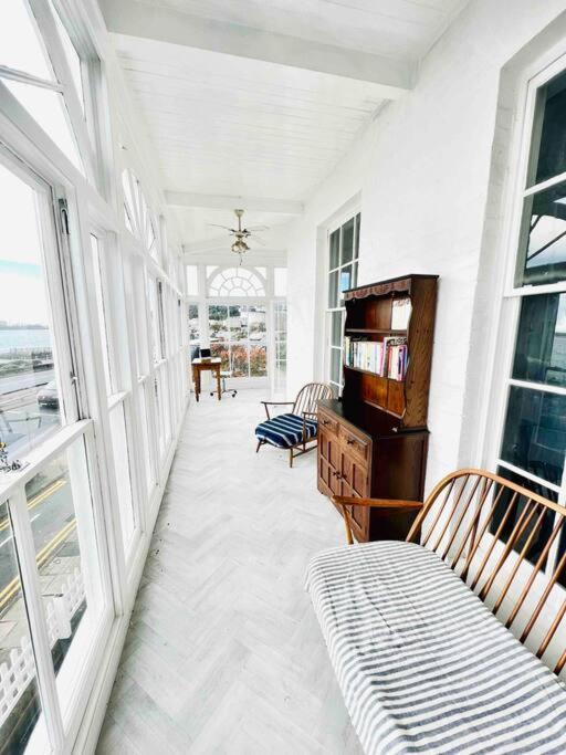 Flat 4 Marine Parade House, 1 East Cliff- Next To Dover Port, White Cliffs, Beach, Castle Luaran gambar