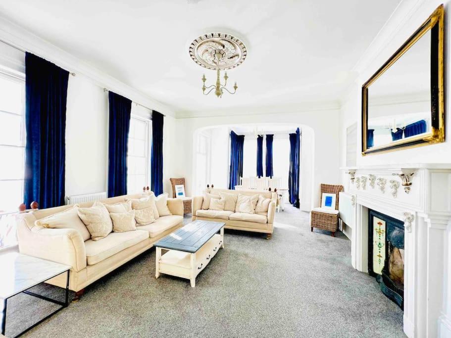 Flat 4 Marine Parade House, 1 East Cliff- Next To Dover Port, White Cliffs, Beach, Castle Luaran gambar