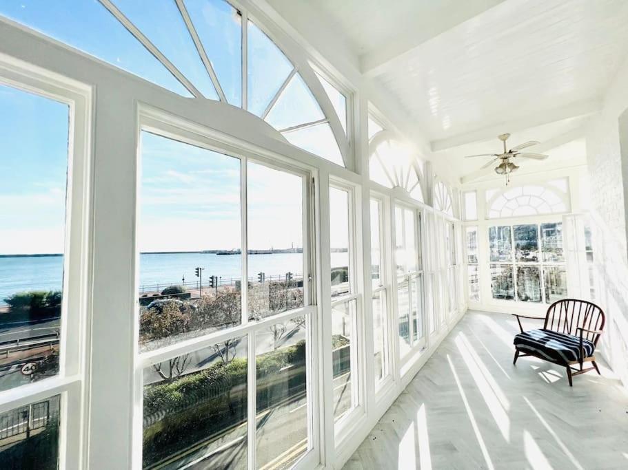 Flat 4 Marine Parade House, 1 East Cliff- Next To Dover Port, White Cliffs, Beach, Castle Luaran gambar