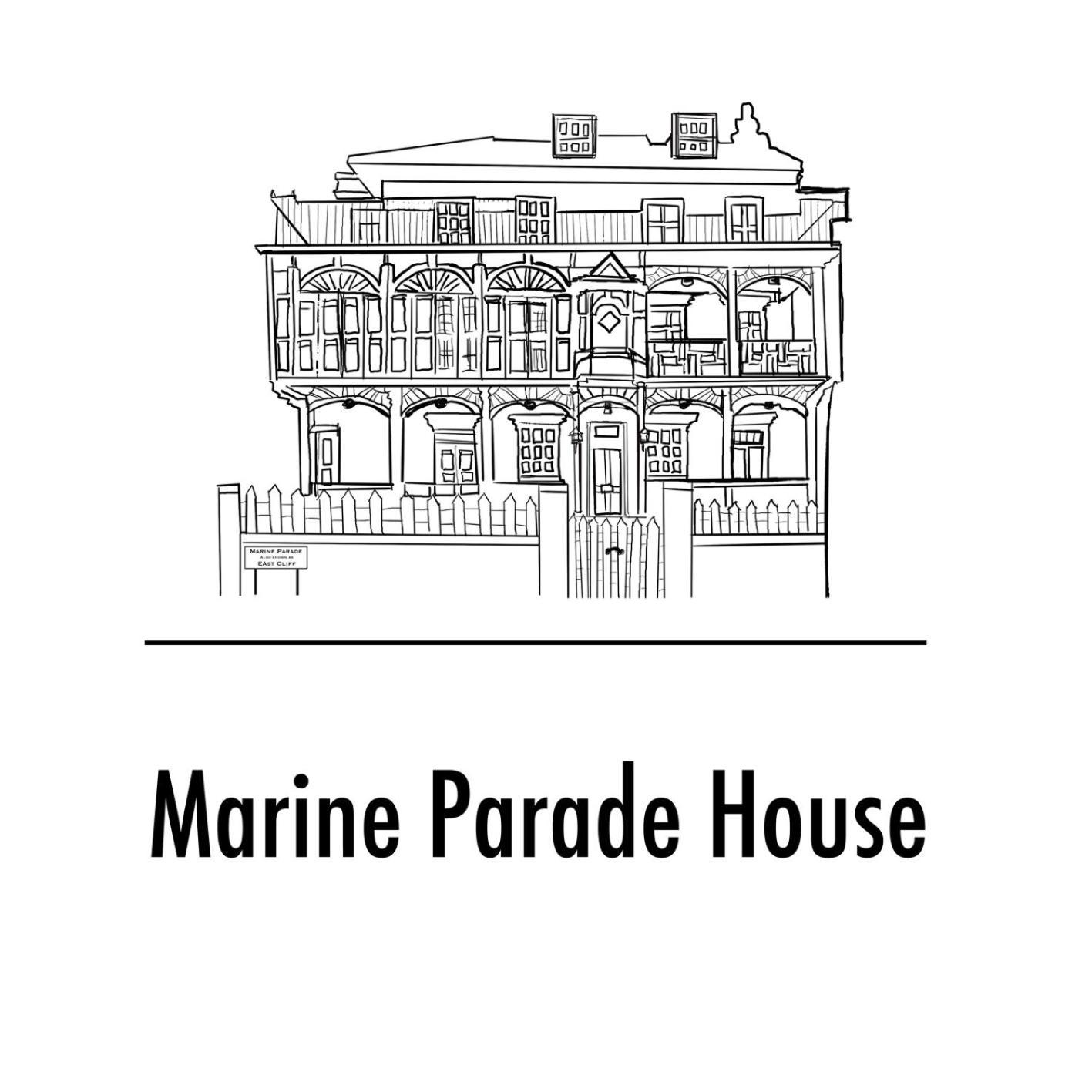 Flat 4 Marine Parade House, 1 East Cliff- Next To Dover Port, White Cliffs, Beach, Castle Luaran gambar